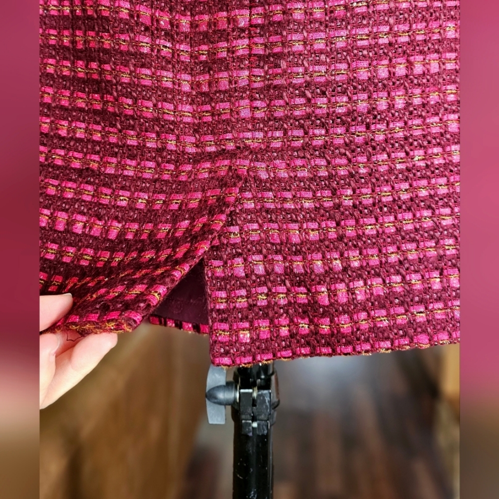Tory Burch‎ Victory Tweed Pencil Skirt - Picture 6 of 6